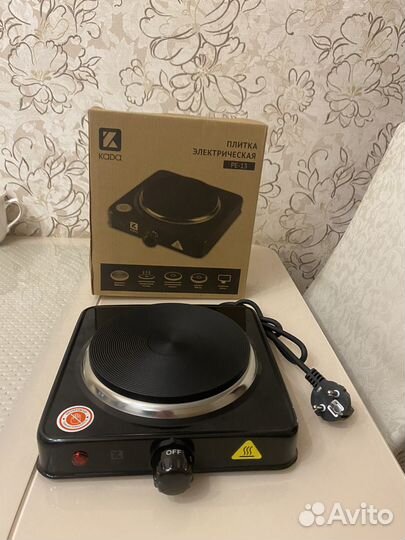 Настольная электрическая плитка новая