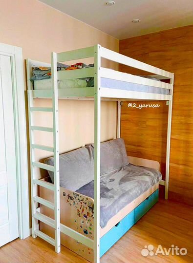 Детская кровать чердак
