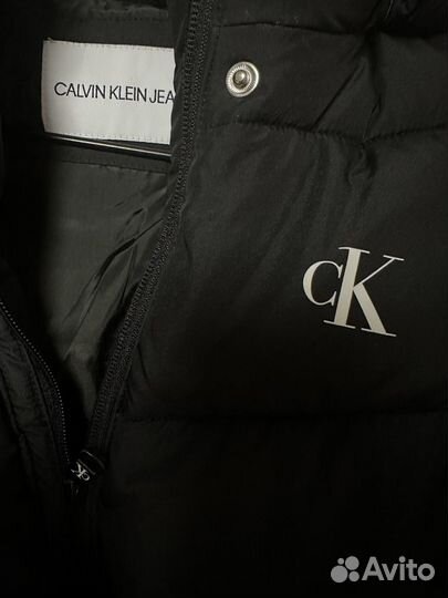 Пуховик женский calvin klein