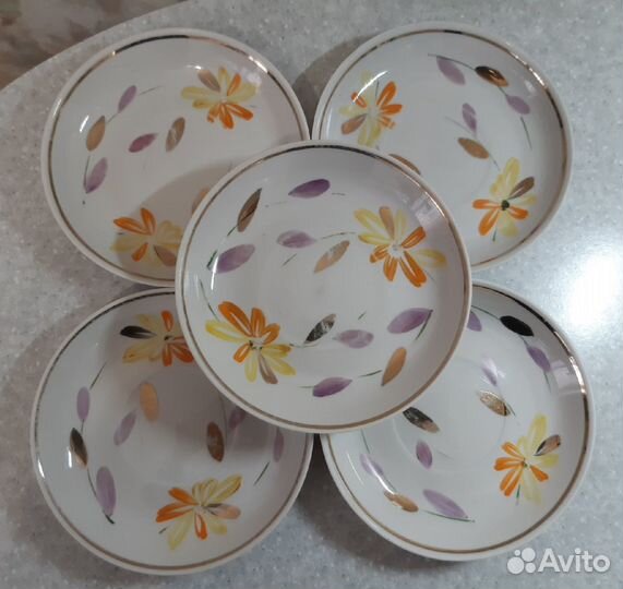 Чайные пары, блюдца