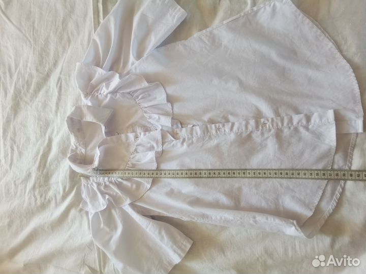 Белая блузка 146