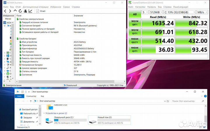 Игровой ноутбук Asus GTX6gb/16/512