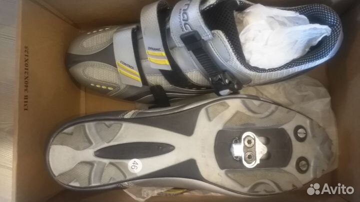 Велосипедные туфли 45 р. Carnac новые