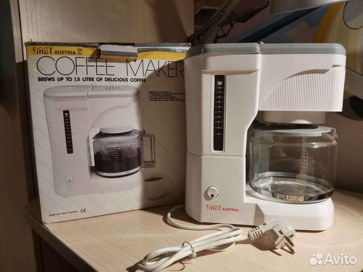 Кофеварка капельная first austria