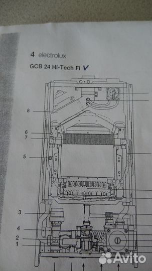 Газовый котёл двухконтурный Electrolux
