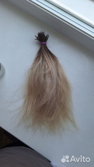 Волосы для наращивания бу