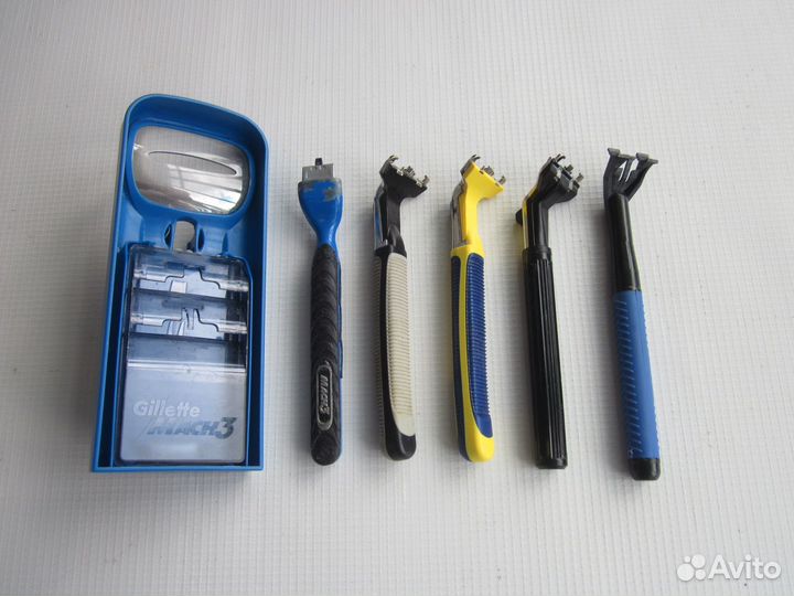 Бритвы Gillette, Schick, Super Max(90е-00е)
