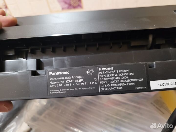 Факс Panasonic KX- FT982 RU