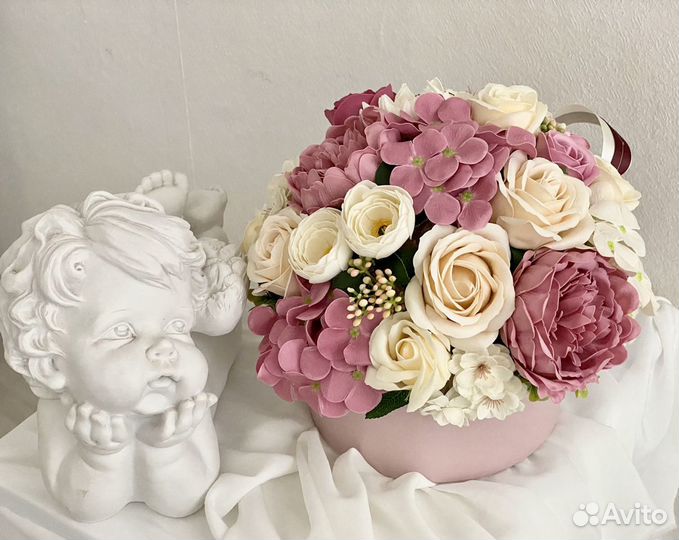 Букет цветов из мыльной пены «Анна-Мария»