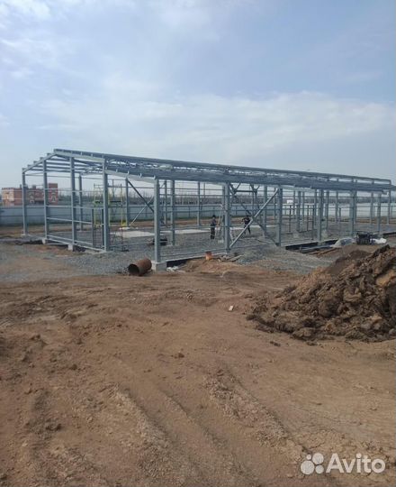 Строительство ангаров, навесов, складов