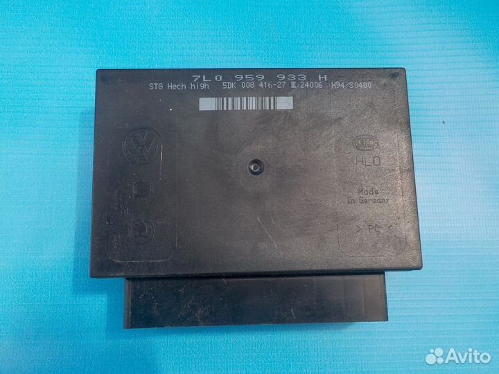 Блок управления комфорта volkswagen Touareg 2002-2