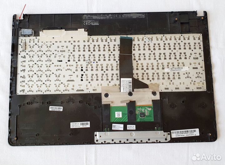 Корпус ноутбука asus X501