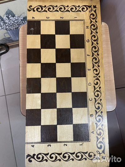 Нарды деревянные большие