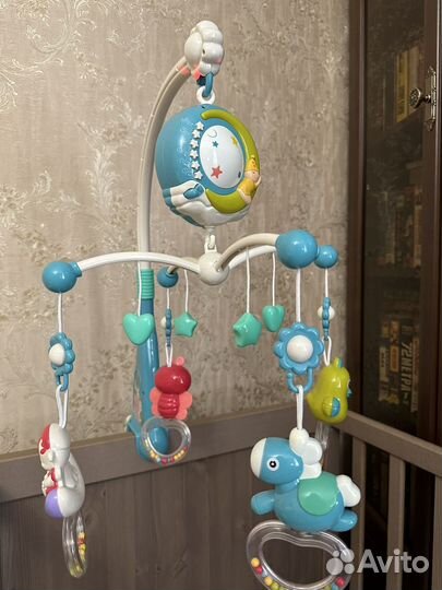 Мобиль в кроватку музыкальный
