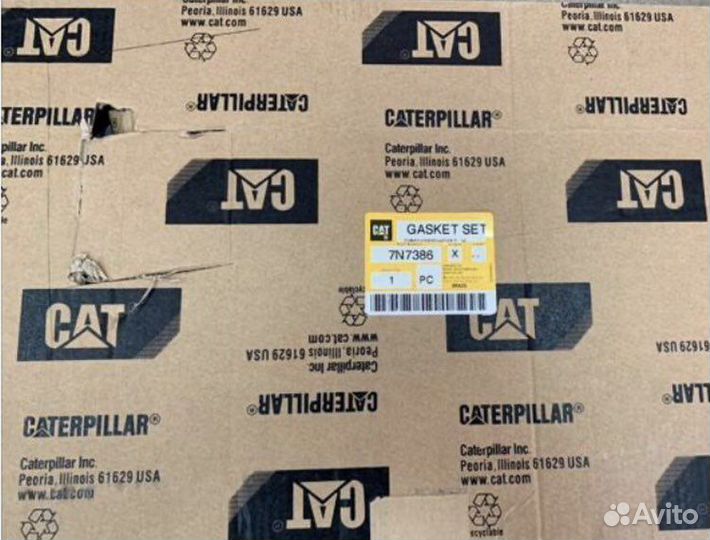 Ремкомплект прокладок двс CAT 3304
