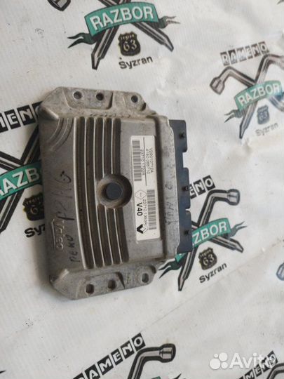 Блок управления двигателем Renault Fluence K4M