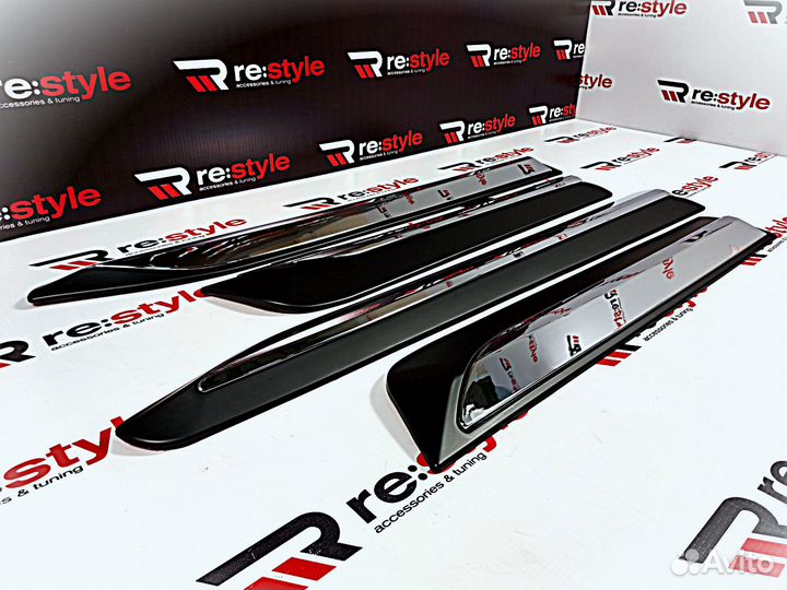 Молдинги дверей Hilux Pick Up с15г