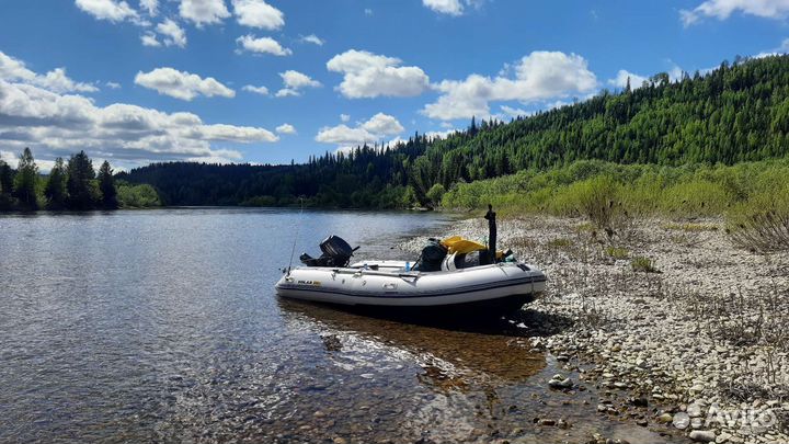 Лодка Solar 4.5 с водометом Ямаха 30 л.с