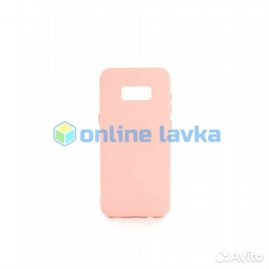 Чехол силиконовый Case для Samsung S8+ розовый №30