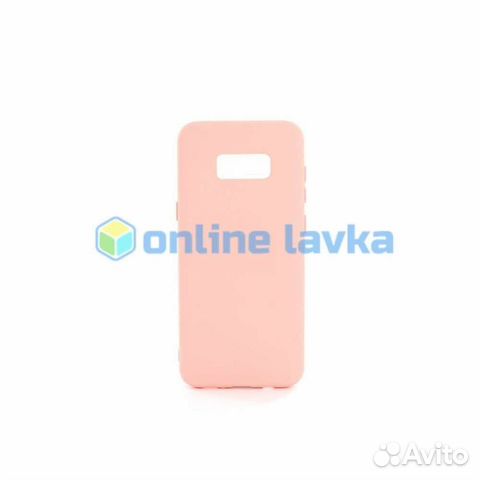 Чехол силиконовый Case для Samsung S8+ розовый №30