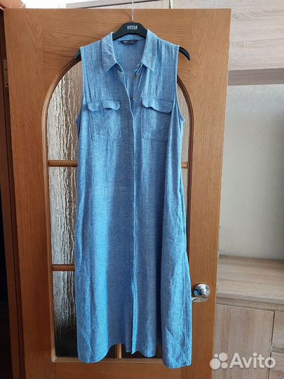 Сарафан льняной 48 р