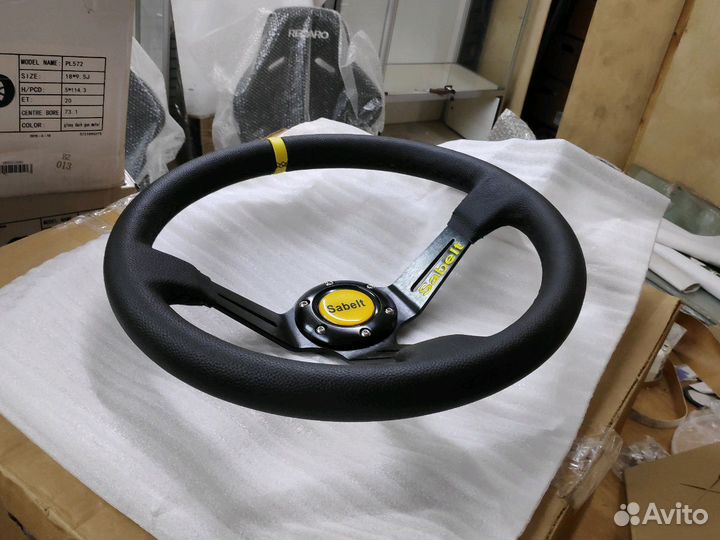 Спортивный Руль Sabelt jdmКожа