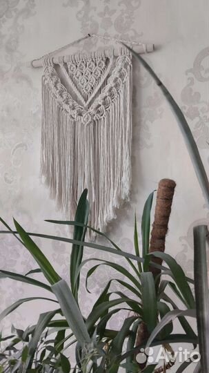 Панно на стену макраме