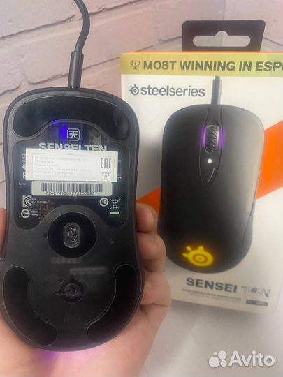 Мышь проводная SteelSeries Sensei Ten