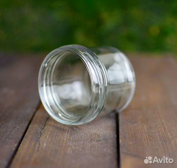 Стеклянная баночка, 0.125 л, то-66