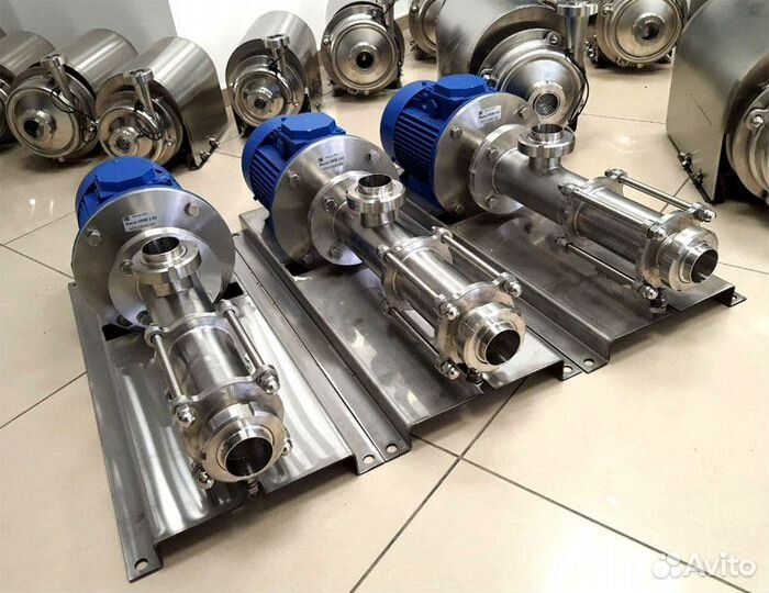 Винтовой пищевой насос онв