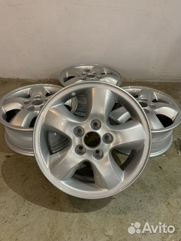 Диски литые Hyundai r16 оригинал