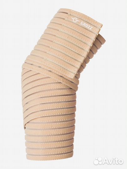 Бинт локтя - суппорт Grozz бежевый
