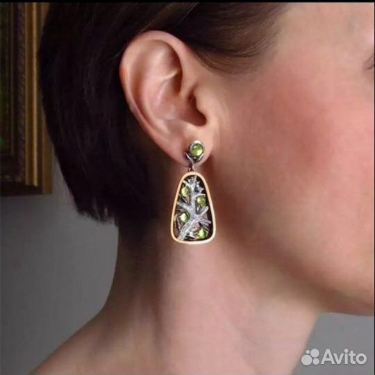 Цепочки подвески серьги кольца