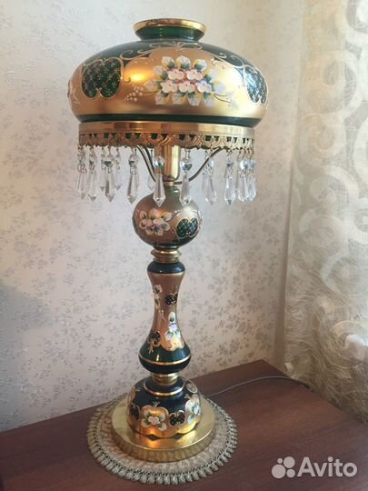 Лампа настольная. Чехия