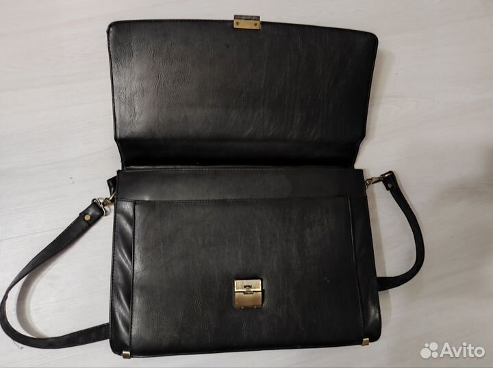 Мужской кожаный портфель Bolinni