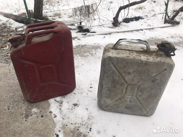 Алюминиевая канистра 40