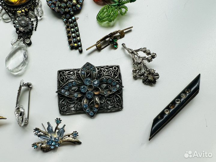 Бижутерия СССР Брошки