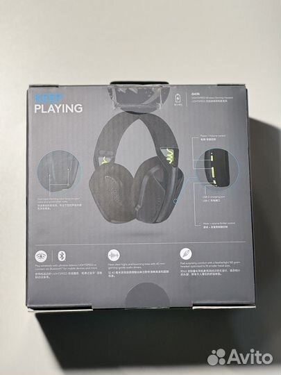 Беспроводные наушники logitech g435