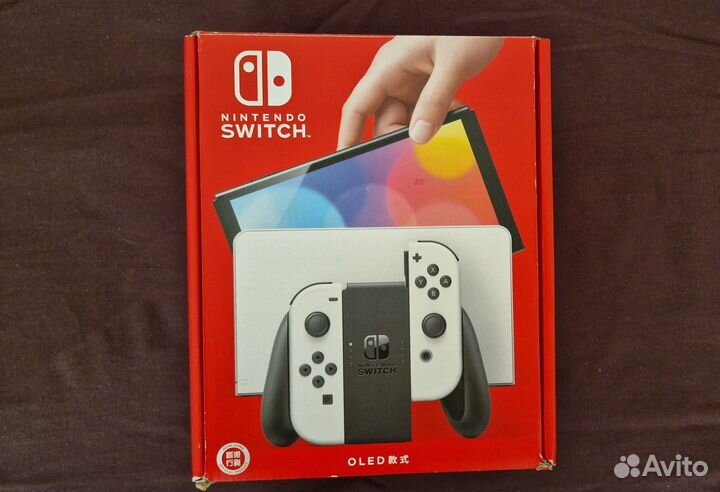 Новый Nintendo switch oled чип прошитый