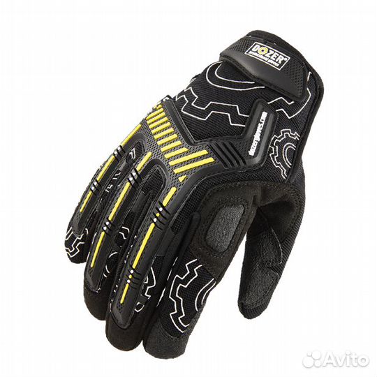 Перчатки с защитой от вибрации, модель full gear