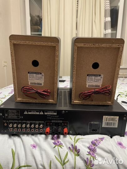 Усилитель pioneer a109 + колонки