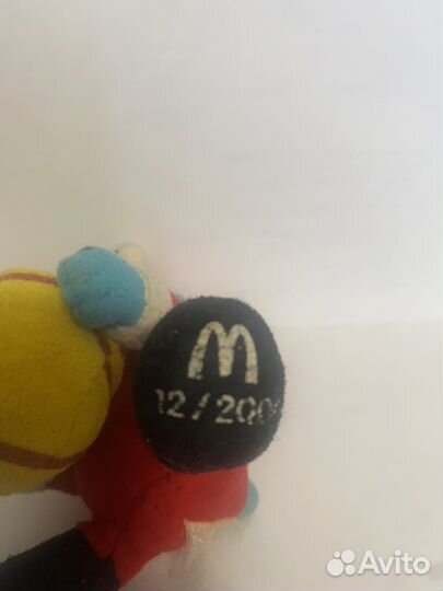 Игрушки из макдональдса смурфик 2000х