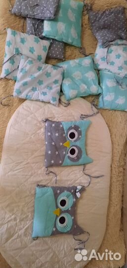 Матрас детский круглый и овальный