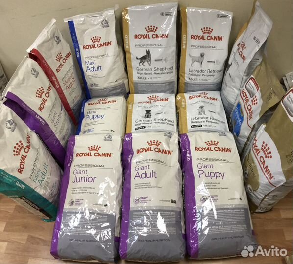 Royal Canin корм для собак в больших мешках