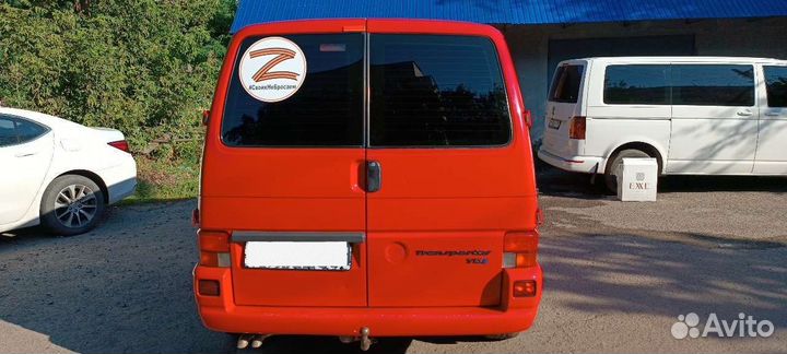 Volkswagen Transporter 2.5 МТ, 2002, 509 900 км