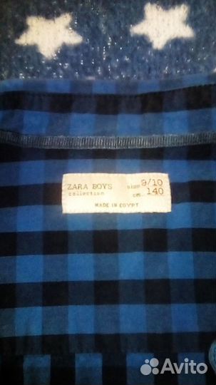 Рубашки Zara 140