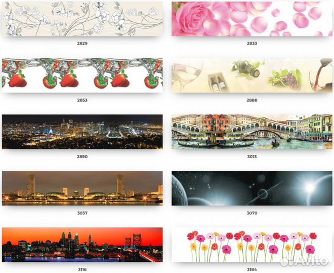 Фартук для кухни, стеновая панель, скинали, экран