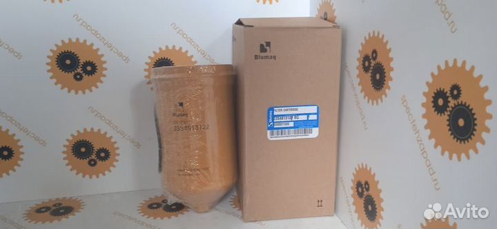 23S4913121, Фильтр гидравлики, Komatsu