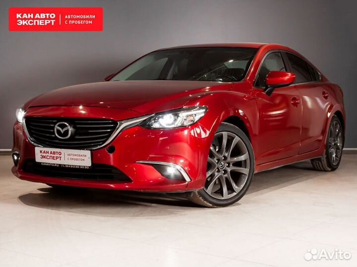 Mazda 6 2.5 AT, 2015, 88 401 км