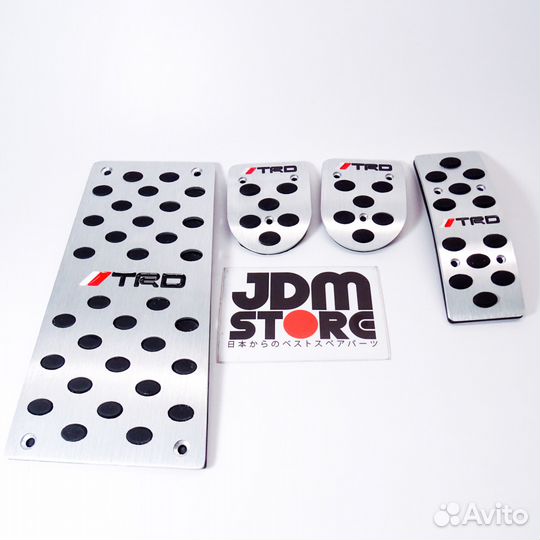 Накладки на педали TRD Sporttech МКПП